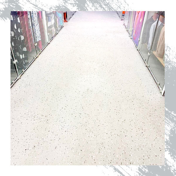 Устройство наливного пола в Доме бытовых услуг в Кургане